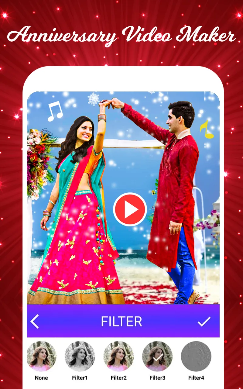 Anniversary video maker song | Indus Appstore | Screenshot