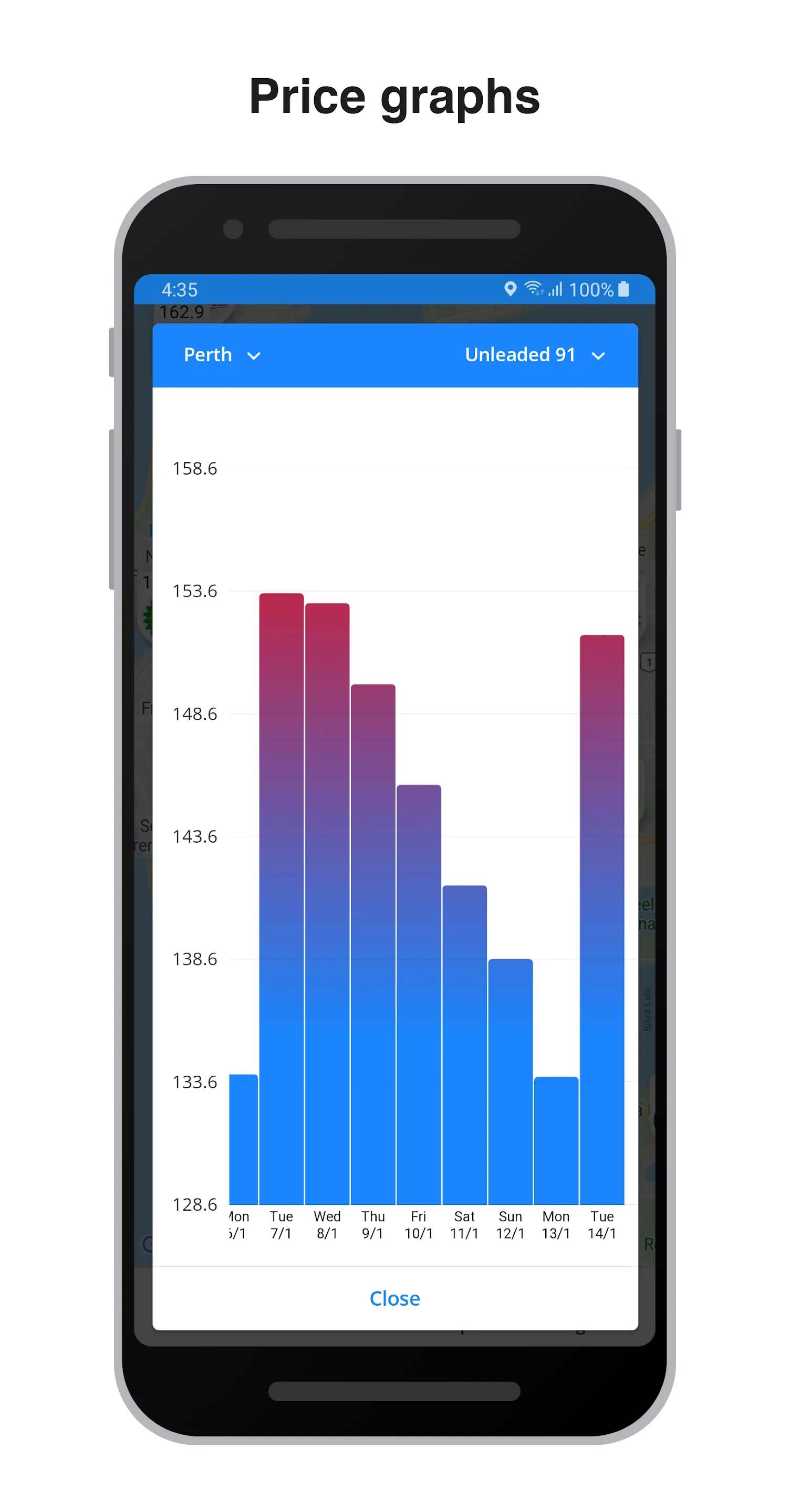 Fuel Map Australia | Indus Appstore | Screenshot