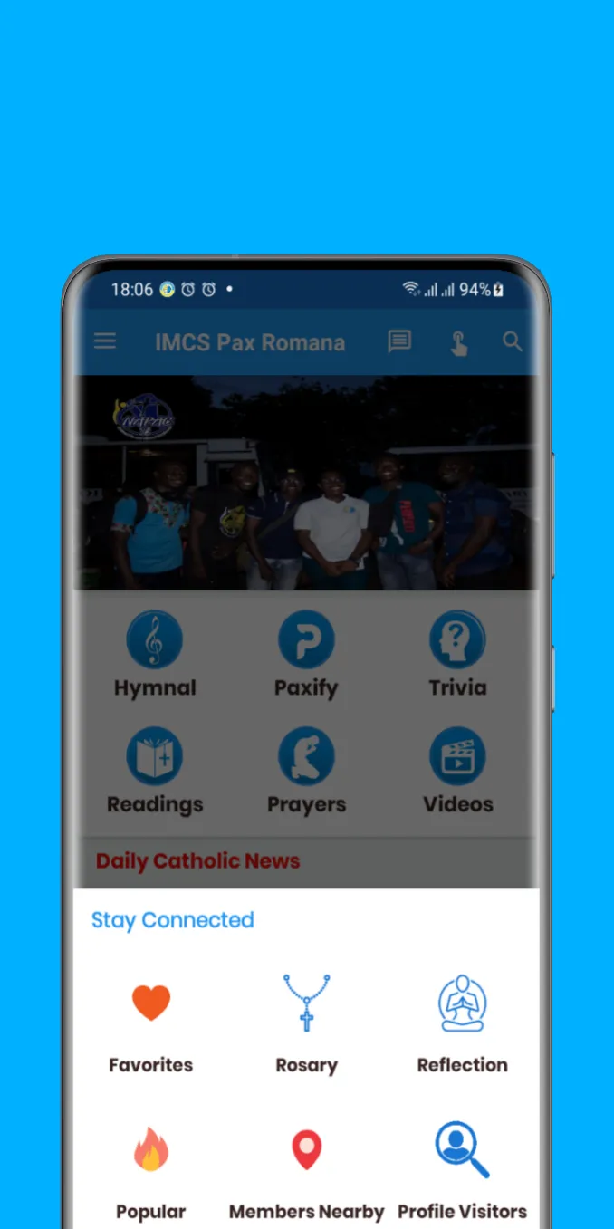 IMCS Pax Romana App | Indus Appstore | Screenshot