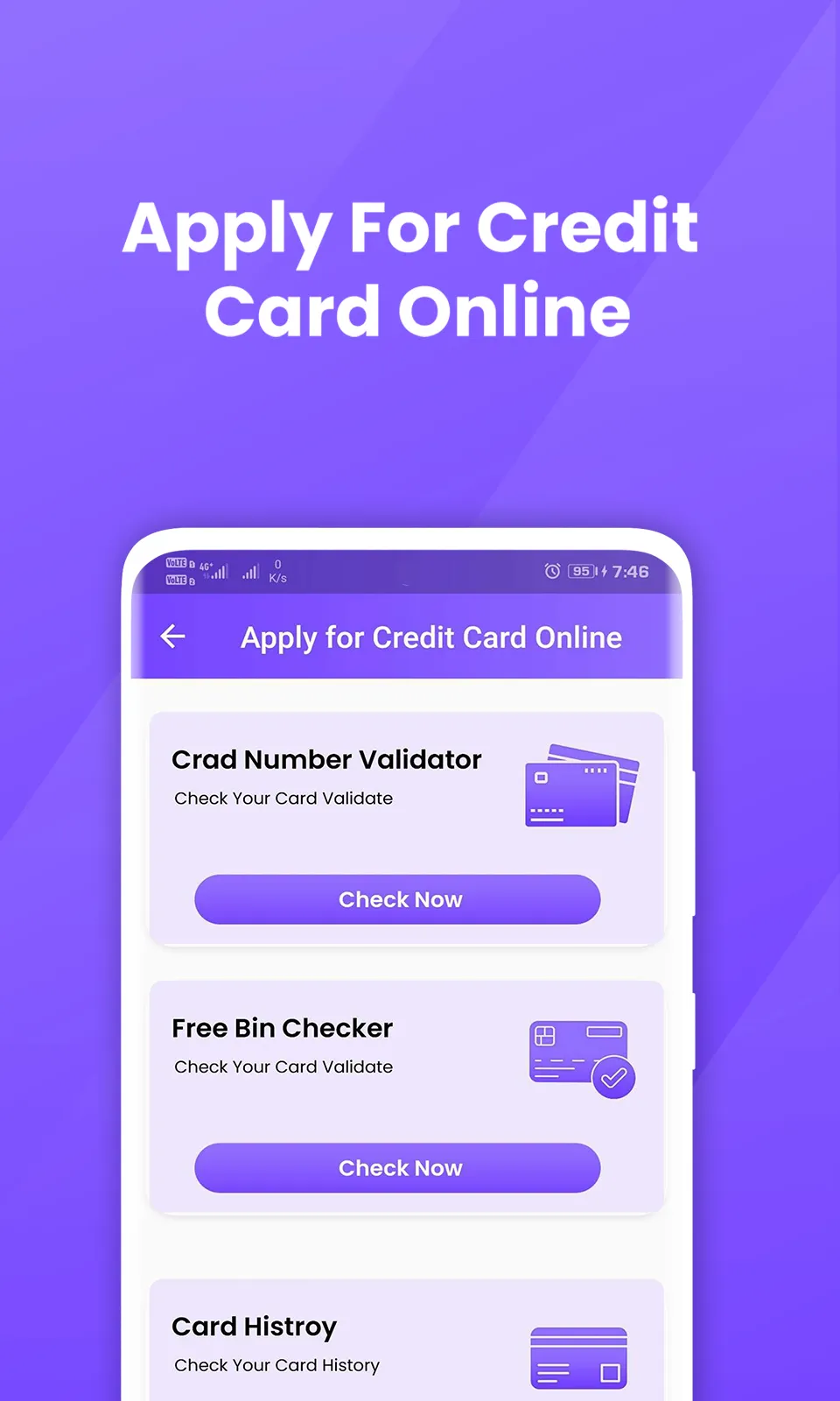 Apply for Credit Card Online | Indus Appstore | Screenshot