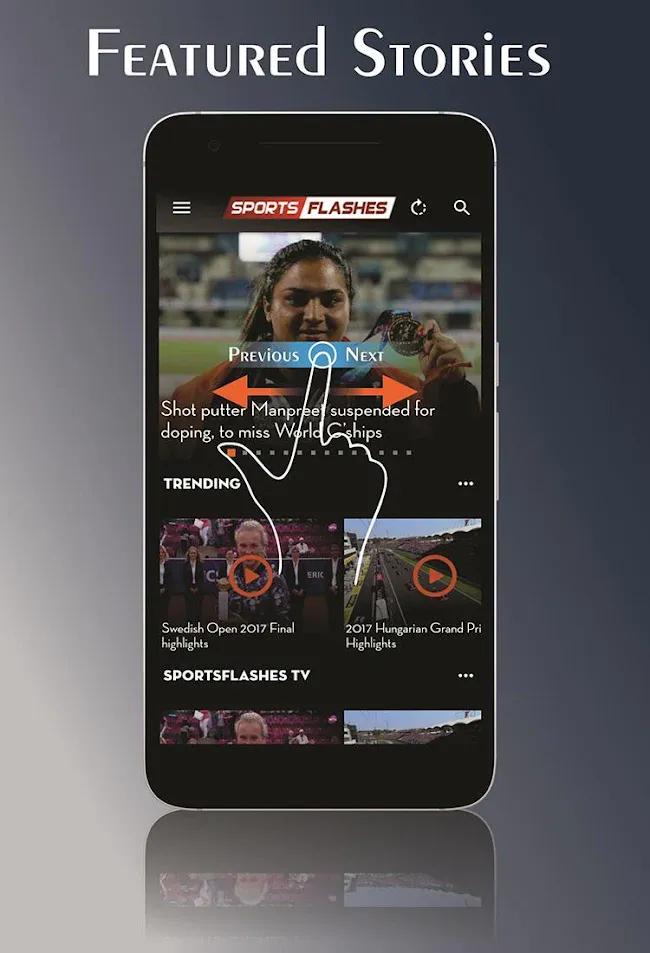 Sports Flashes - Live Sports R | Indus Appstore | Screenshot