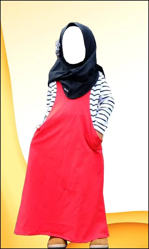 Hijab Fashion Kids Photo Suit | Indus Appstore | Screenshot