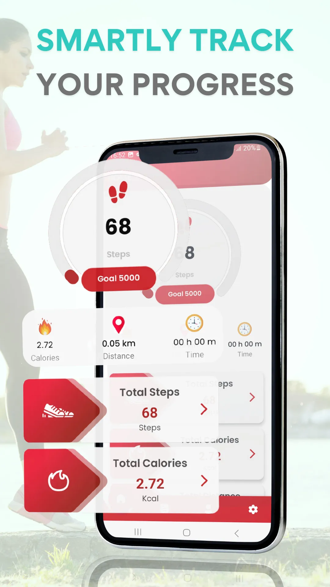 Step Counter Plus - Pedometer | Indus Appstore | Screenshot