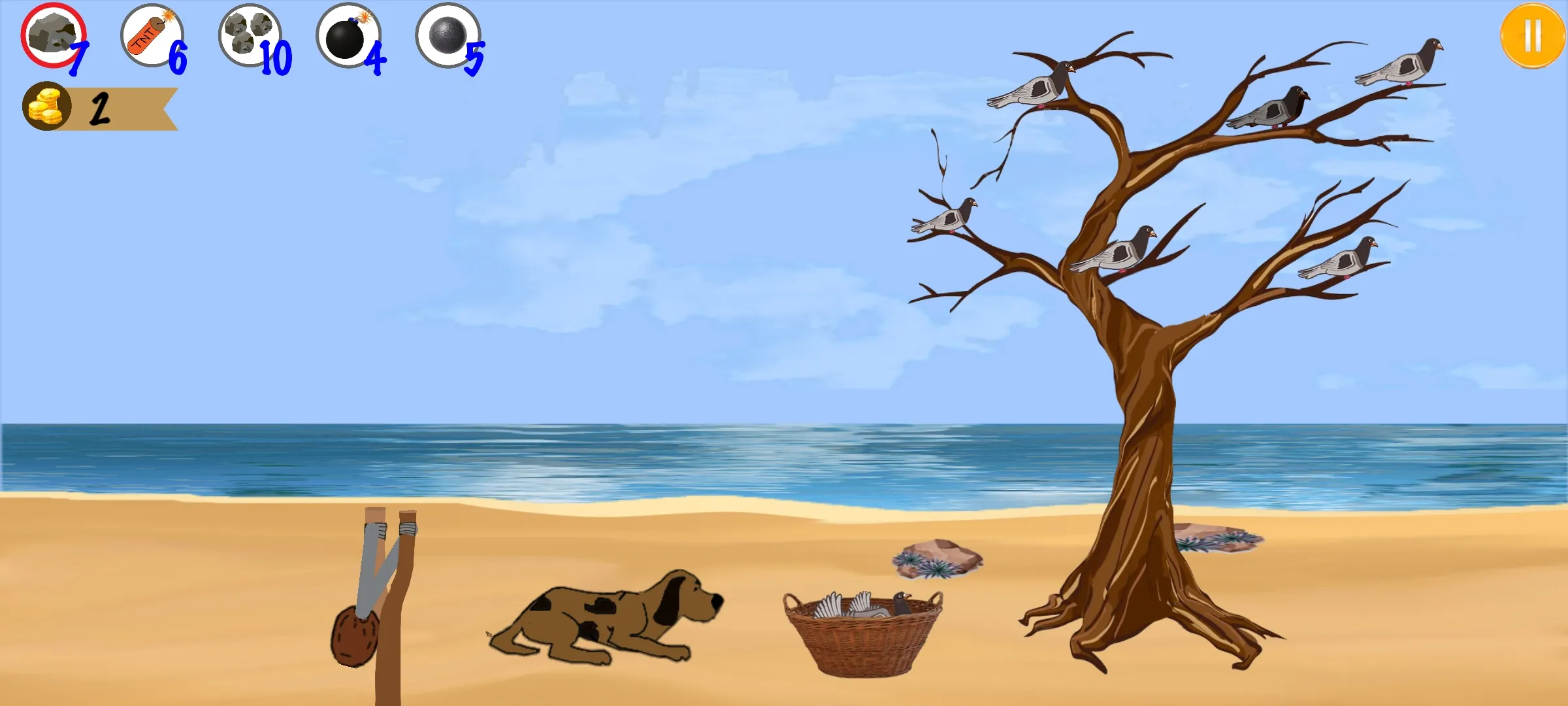 Sling bird hunter | Indus Appstore | Screenshot