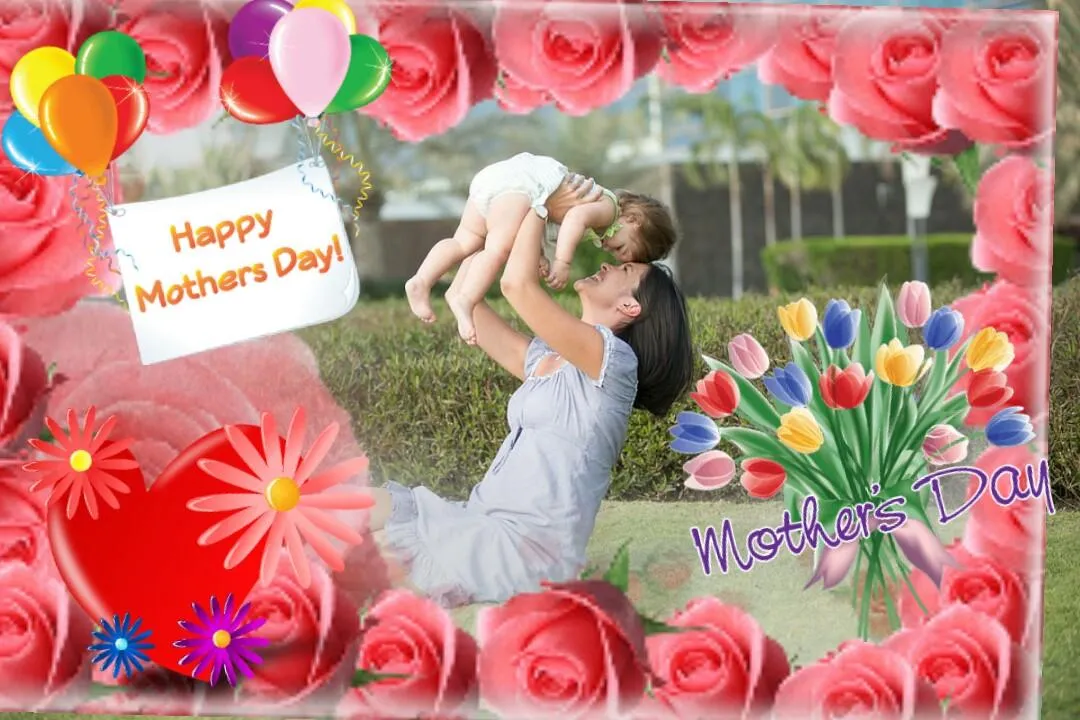 Mother's day photo stickers | Indus Appstore | Screenshot