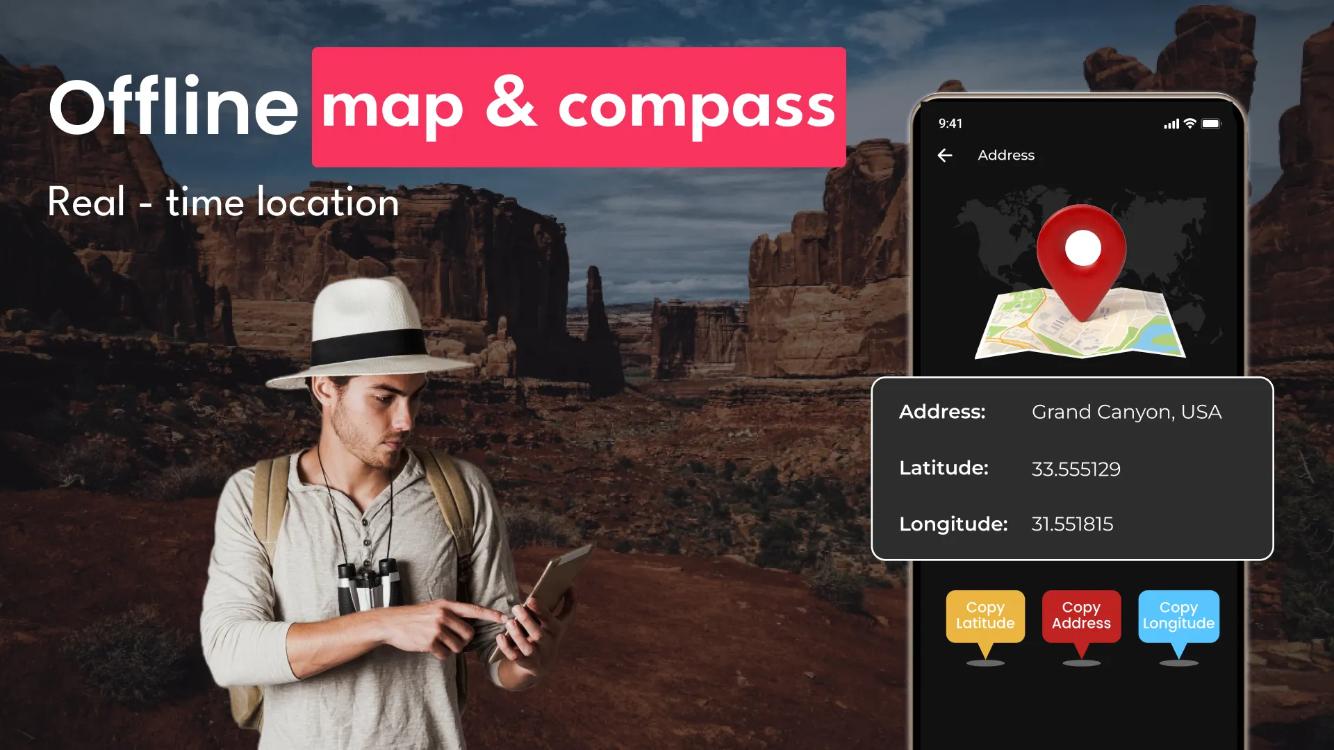 Real Compass: Direction Finder | Indus Appstore | Screenshot