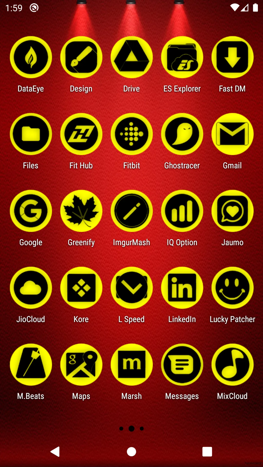 Oreo Yellow Icon Pack P2 | Indus Appstore | Screenshot