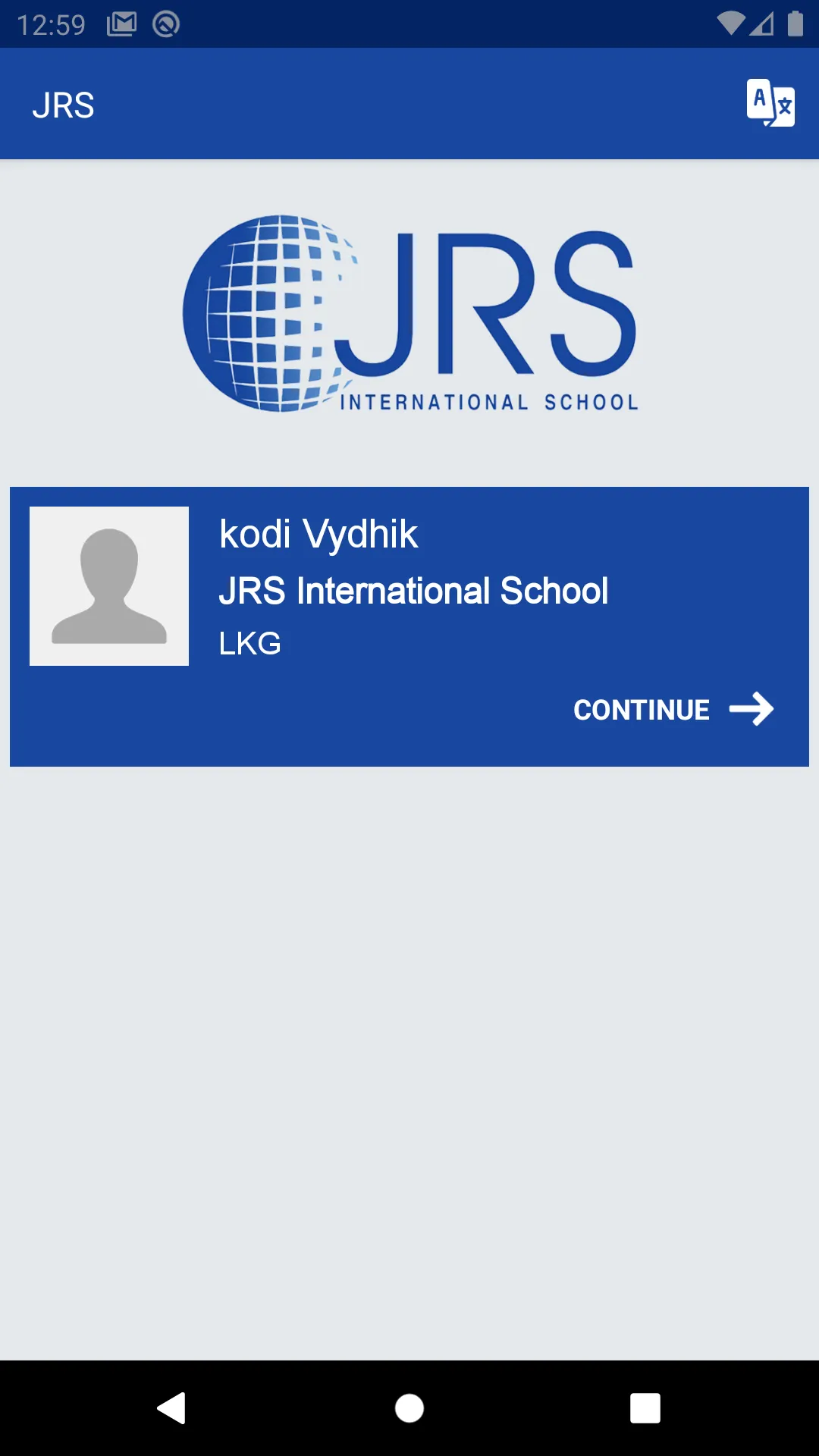 JRS Parent Portal | Indus Appstore | Screenshot