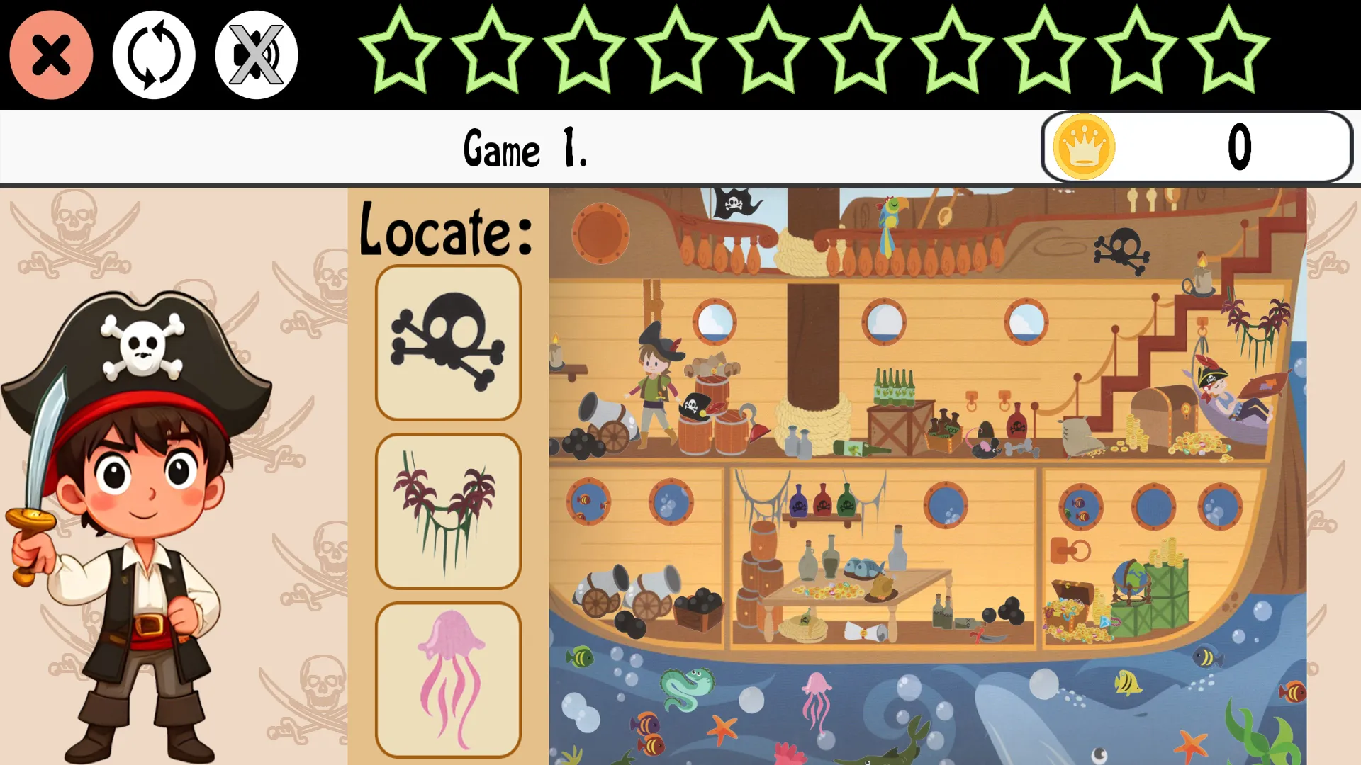 The pirate treasure hunters | Indus Appstore | Screenshot