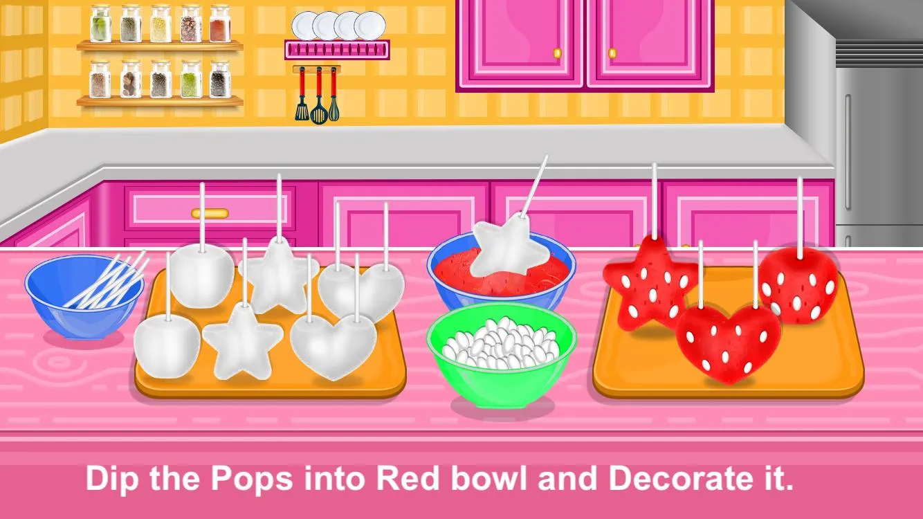 Strawberry Pops- Cooking Games | Indus Appstore | Screenshot