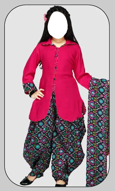 Kids Party Wear Patiala Suit | Indus Appstore | Screenshot