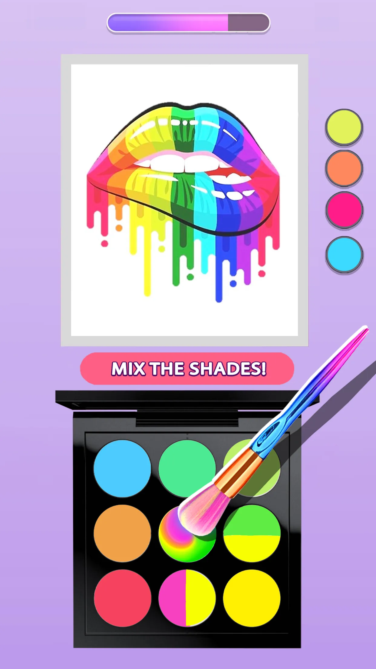 Makeup Kit - Color Mixing | Indus Appstore | Screenshot