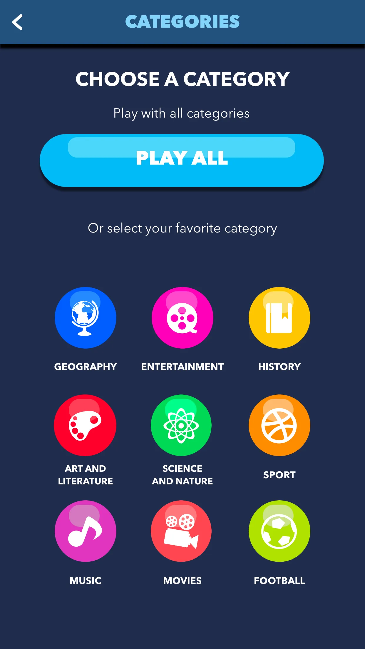 Trivial Multiplayer Quiz | Indus Appstore | Screenshot