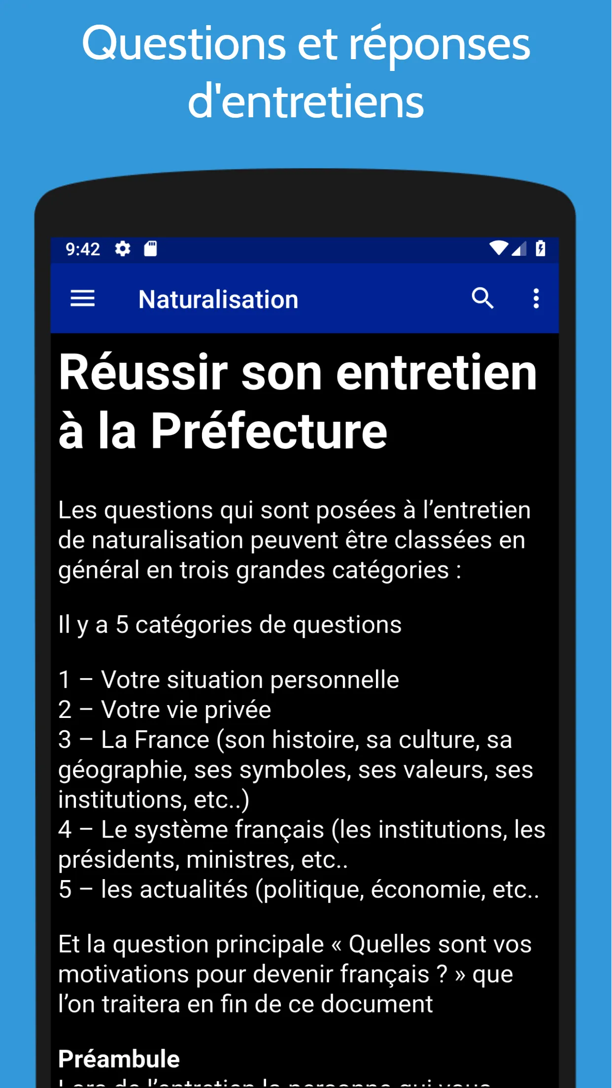 Naturalisation | Indus Appstore | Screenshot