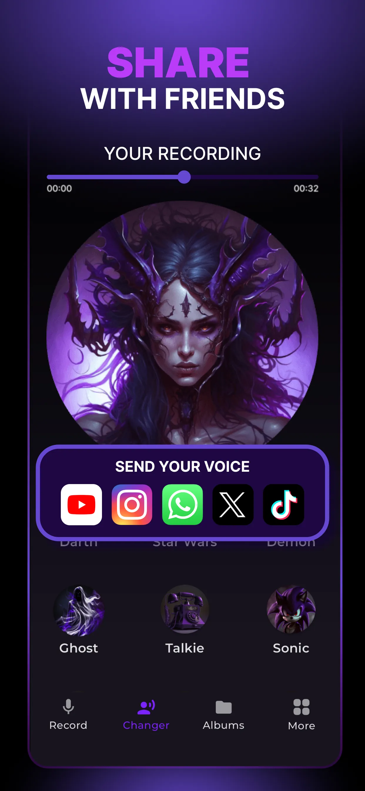 Voice.AI - Voice Changer | Indus Appstore | Screenshot