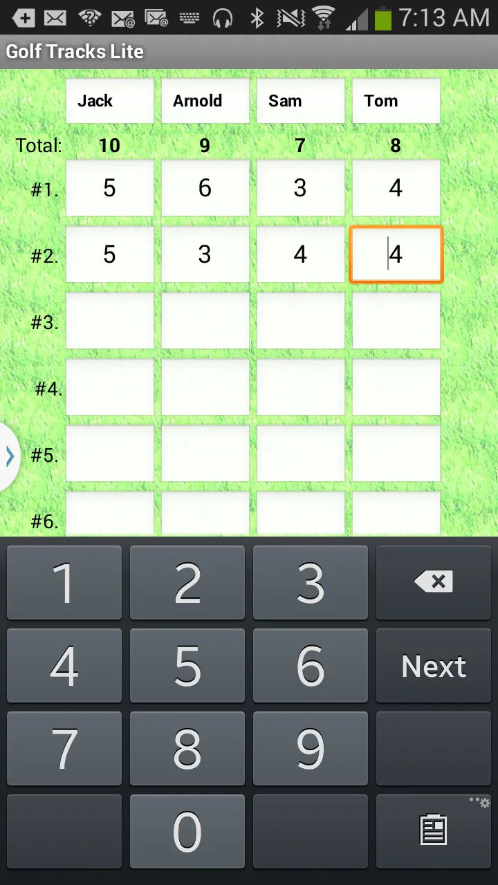 Golf Tracks Lite | Indus Appstore | Screenshot