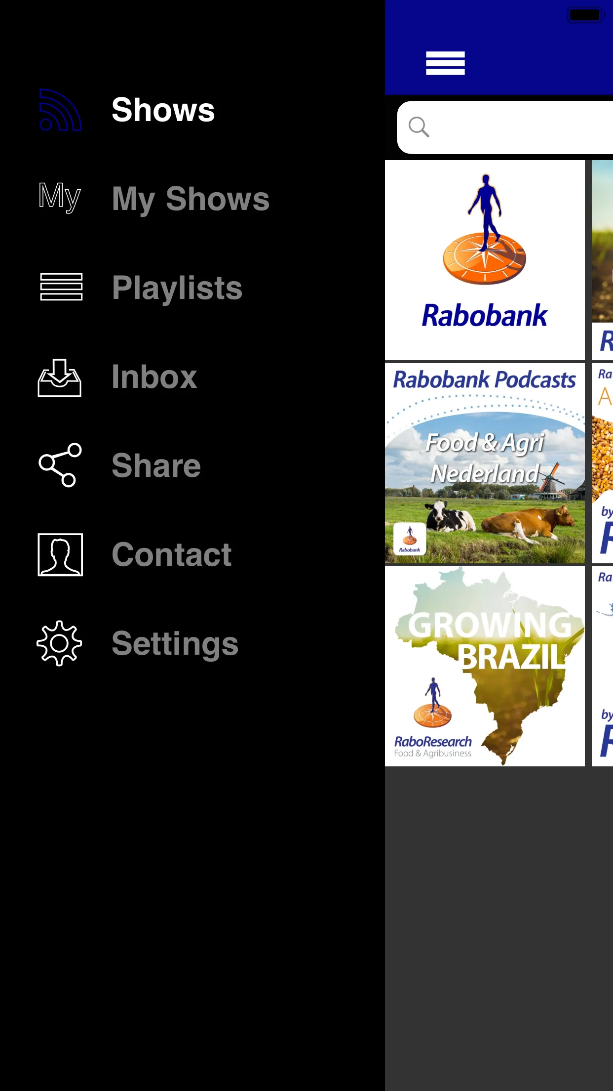 RaboCasts | Indus Appstore | Screenshot