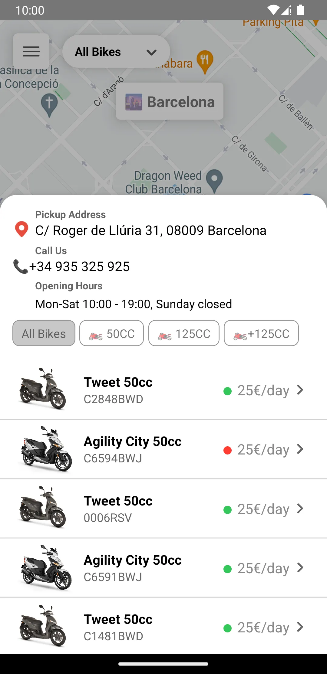 Scooter Moto Rent | Indus Appstore | Screenshot