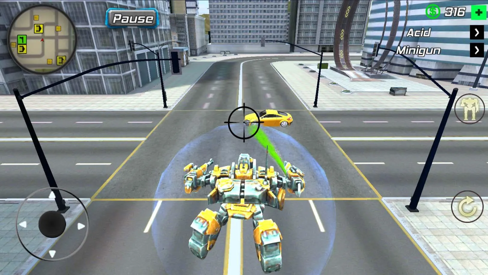 Super Crime Iron Hero Robot | Indus Appstore | Screenshot