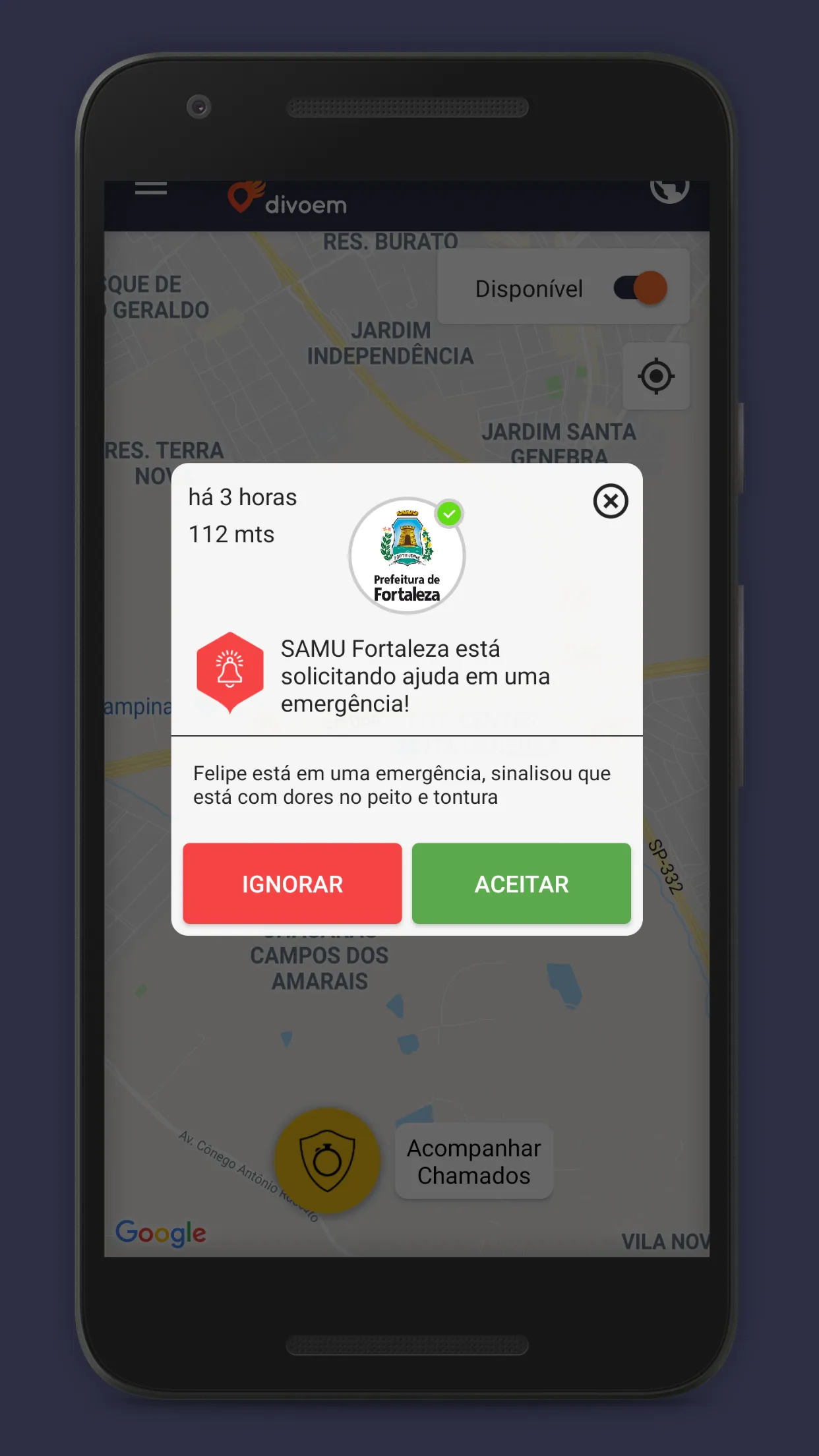 DIVOEM Emergencista Voluntário | Indus Appstore | Screenshot