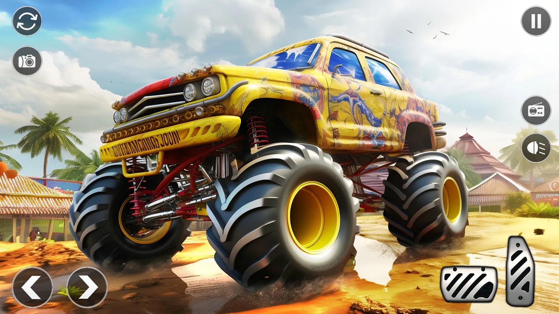 Monster Truck Stunt -Car Crash | Indus Appstore | Screenshot