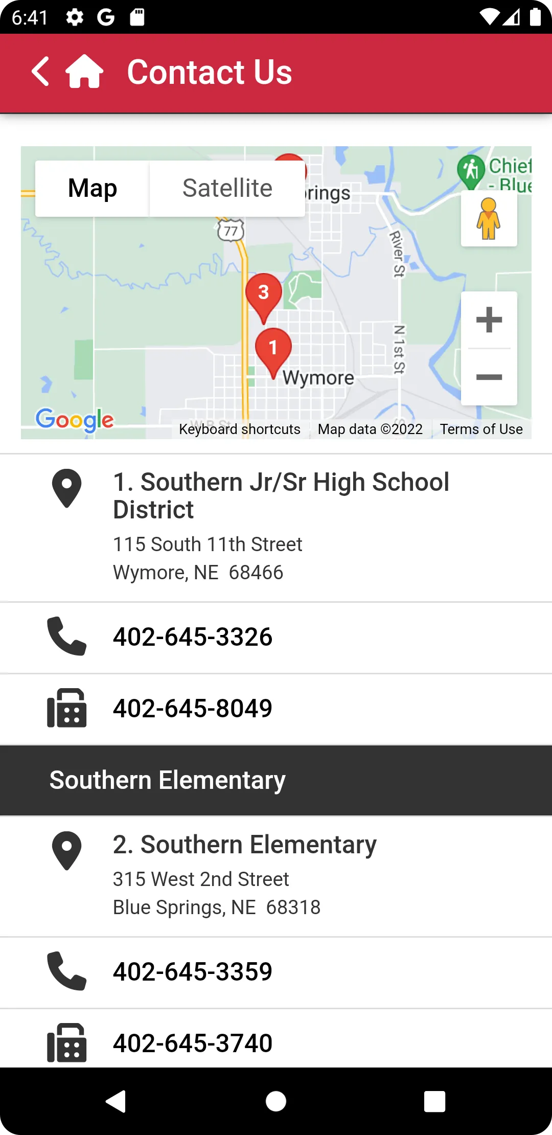 Southern School District | Indus Appstore | Screenshot