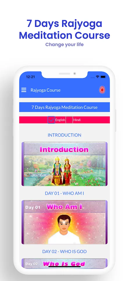 Learn Rajyoga Meditation | Indus Appstore | Screenshot