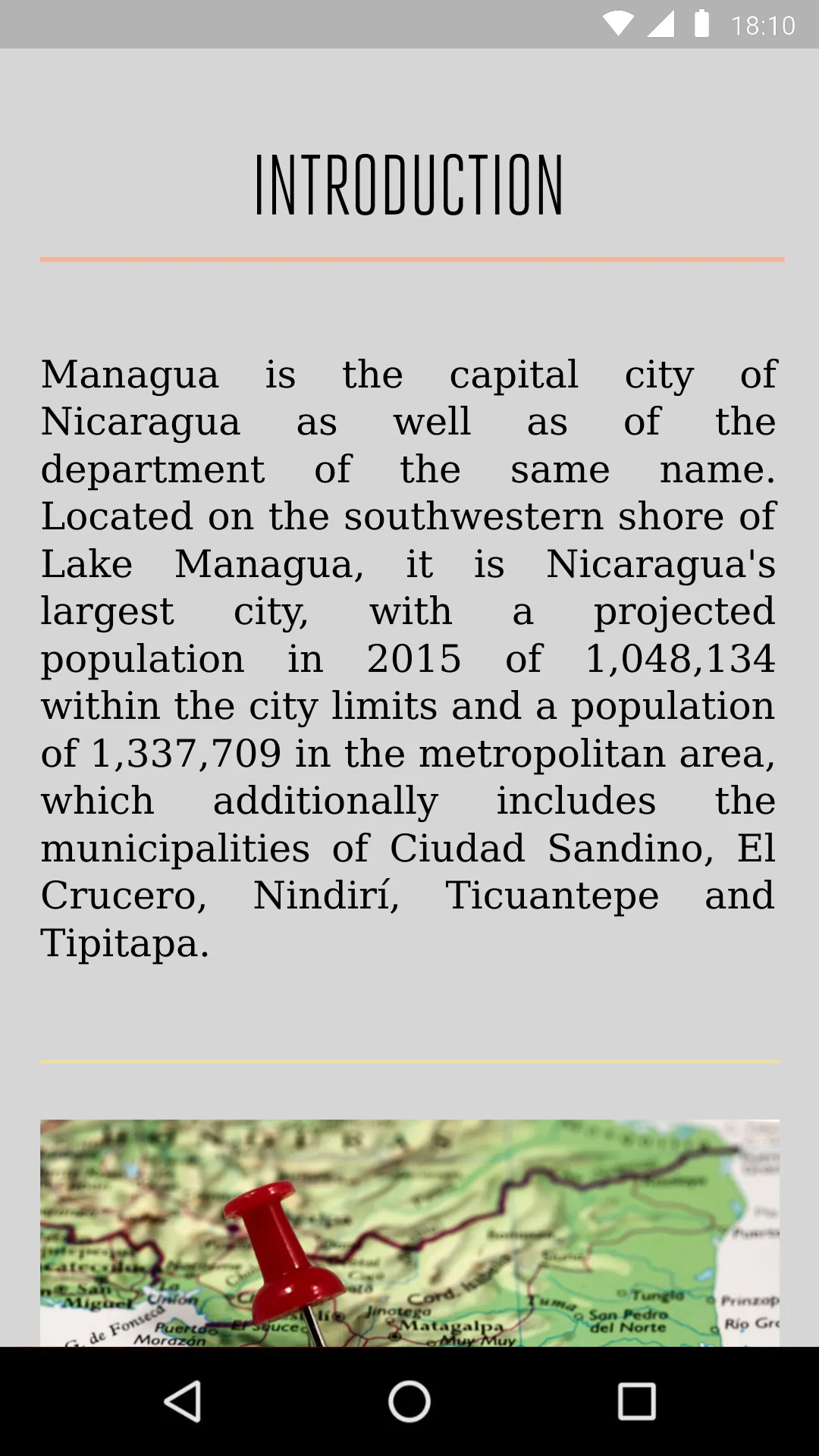 Managua Travel Guide | Indus Appstore | Screenshot