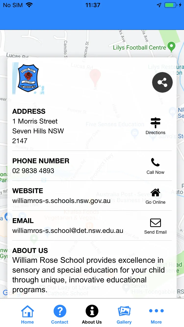 William Rose School App | Indus Appstore | Screenshot