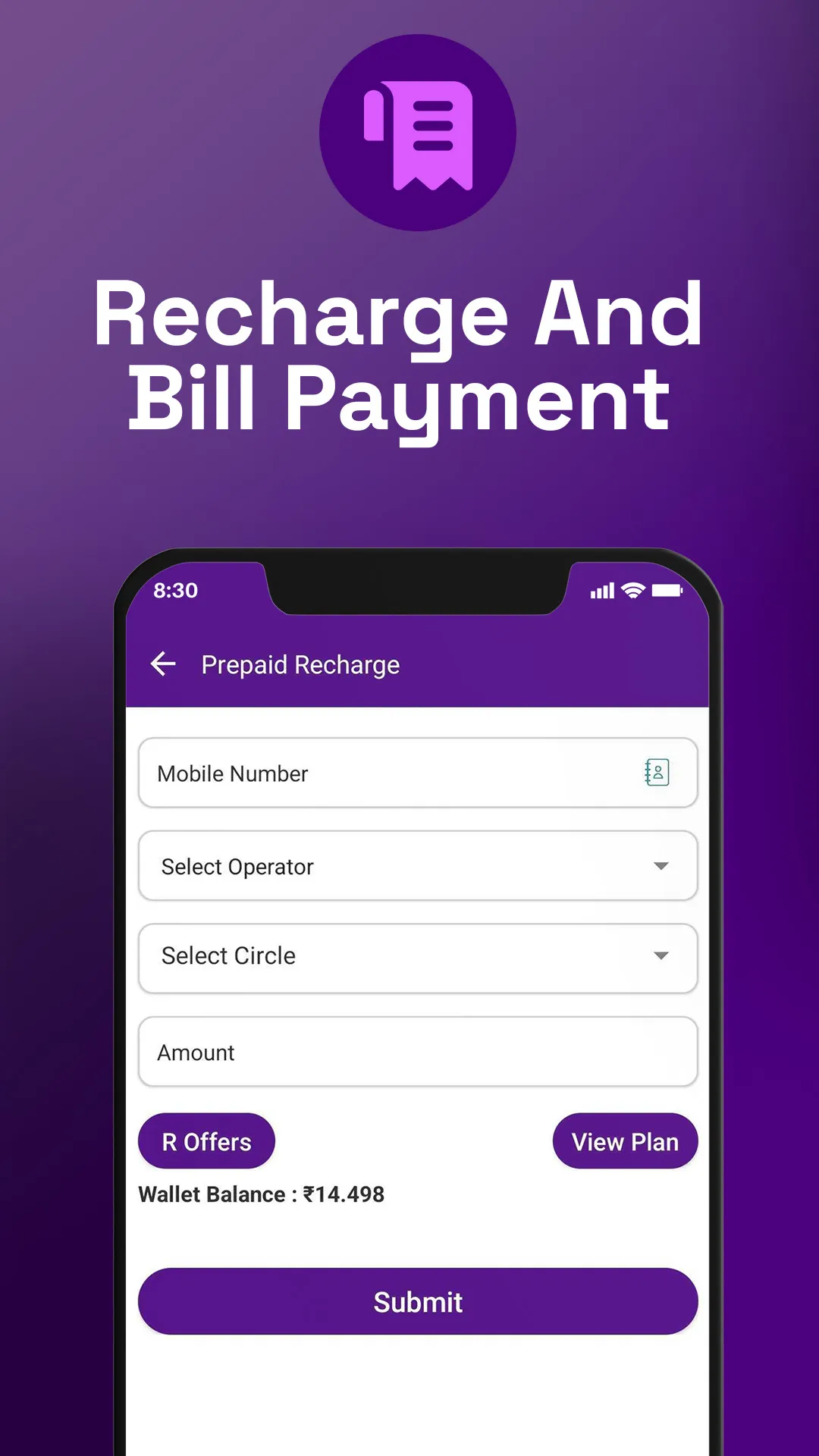 Recharge cashback bill payment | Indus Appstore | Screenshot