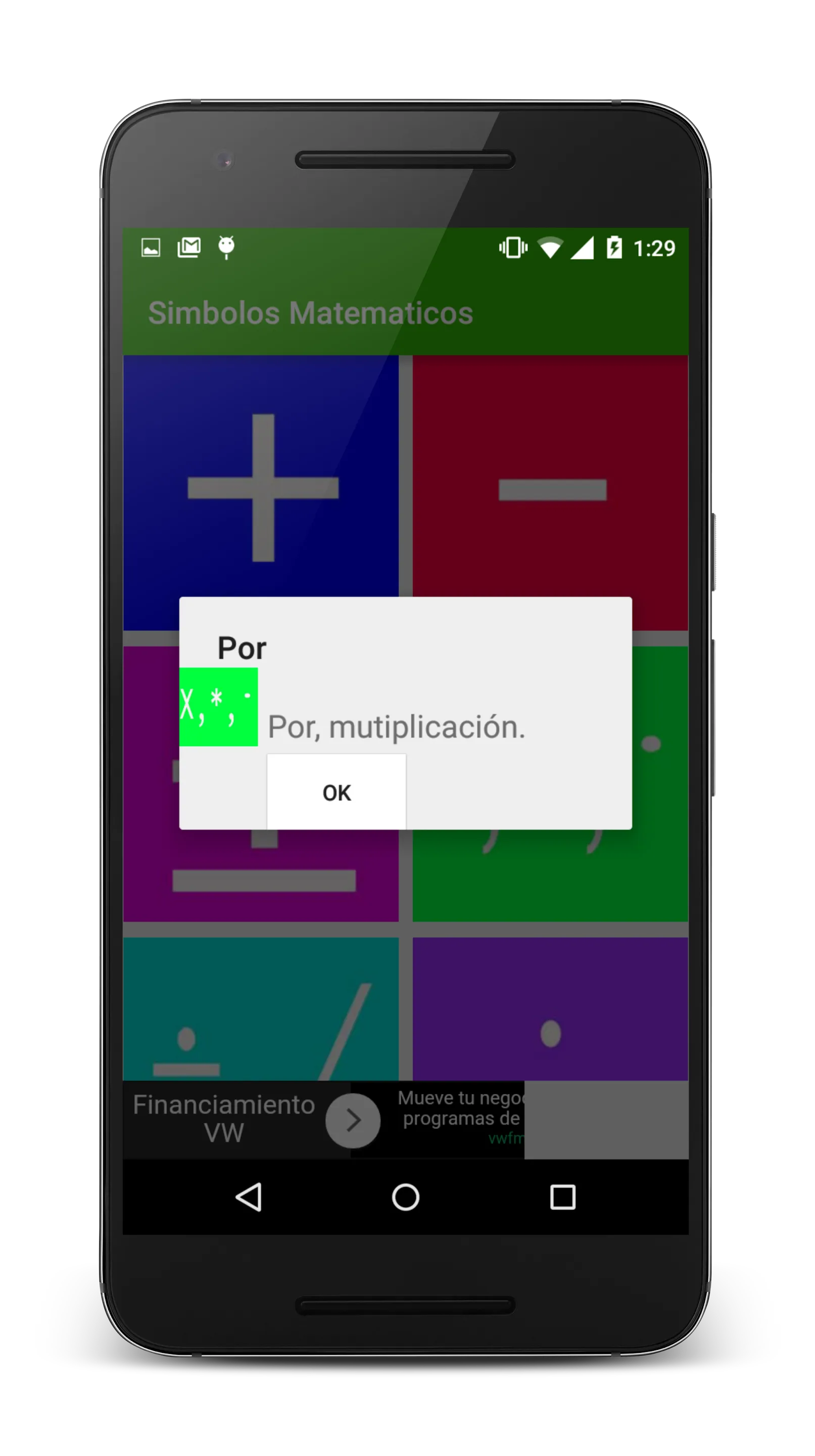 Simbolos Matematicos | Indus Appstore | Screenshot