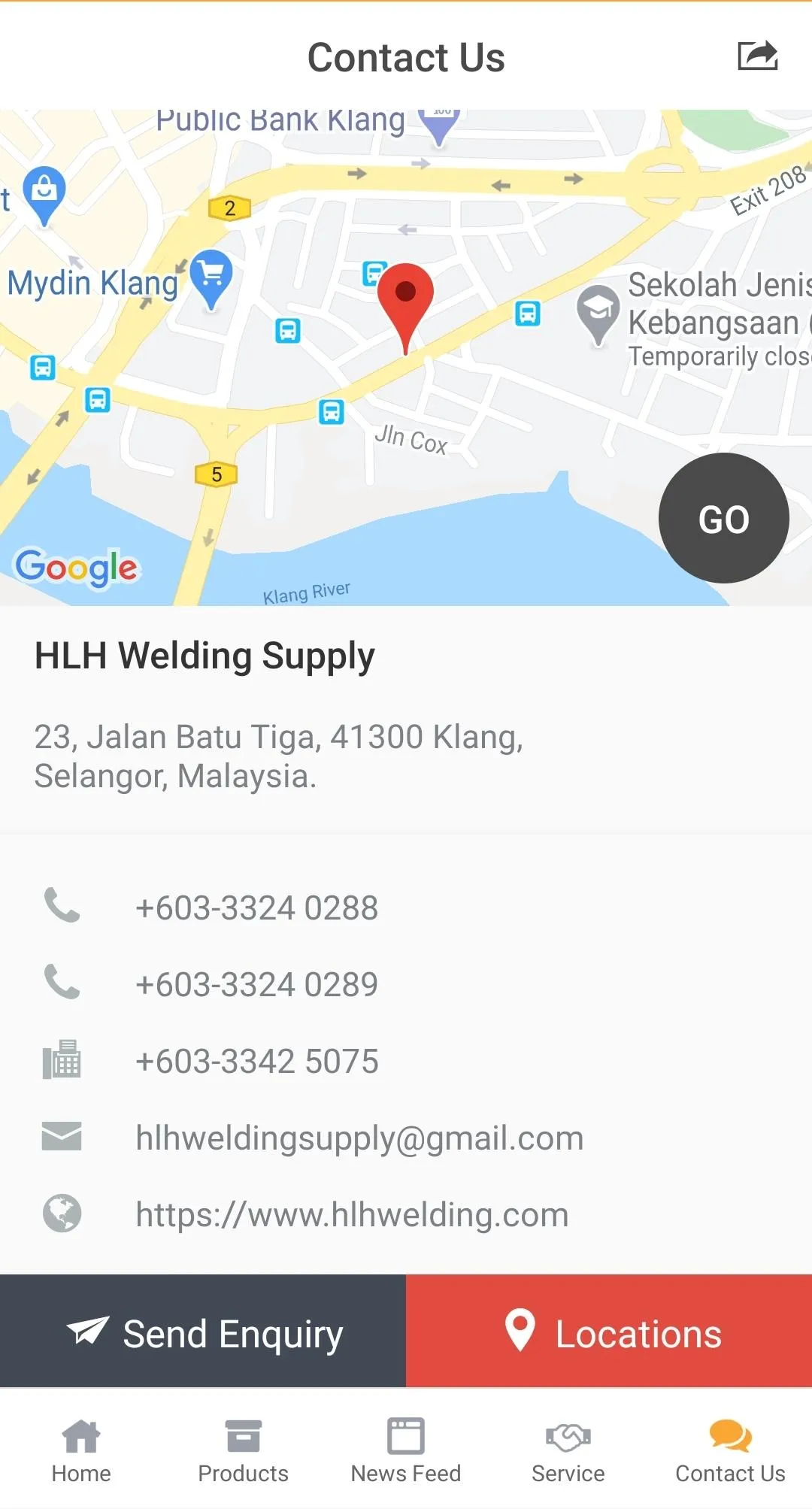HLH Welding Supply | Indus Appstore | Screenshot