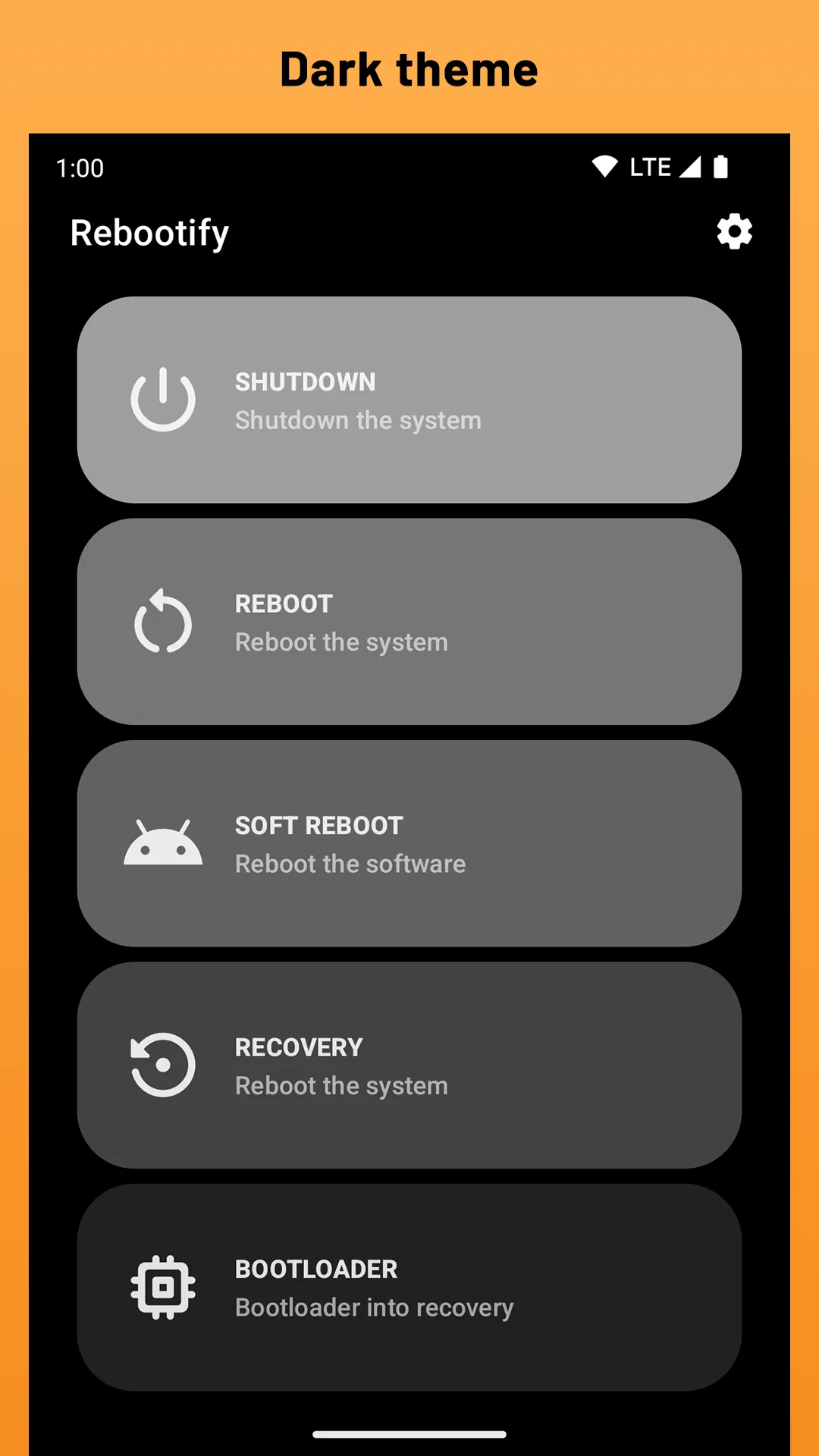 Rebootify: Root Power Manager | Indus Appstore | Screenshot