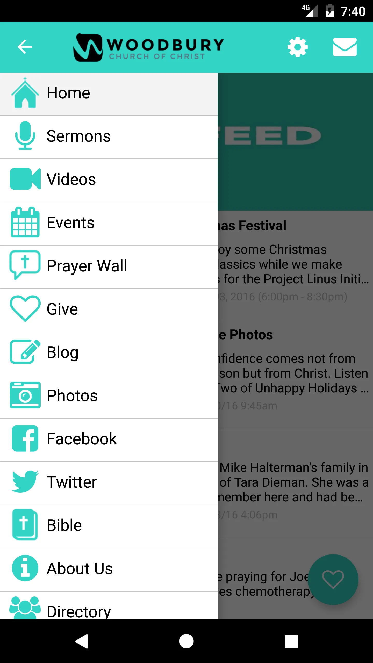 Woodbury Church | Indus Appstore | Screenshot