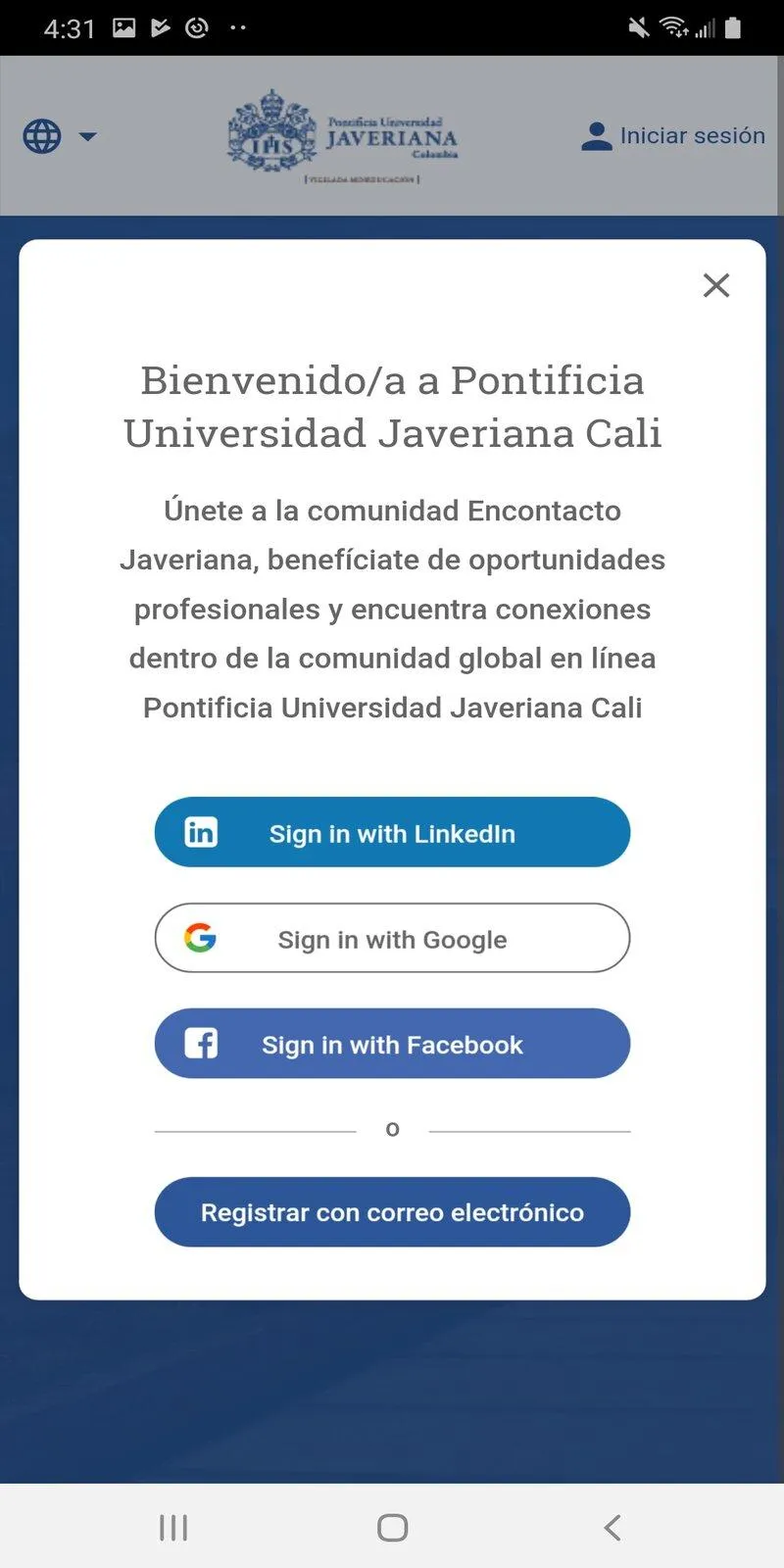 Javeriana | Indus Appstore | Screenshot