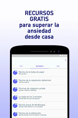 Ansiedad y estrés | Indus Appstore | Screenshot