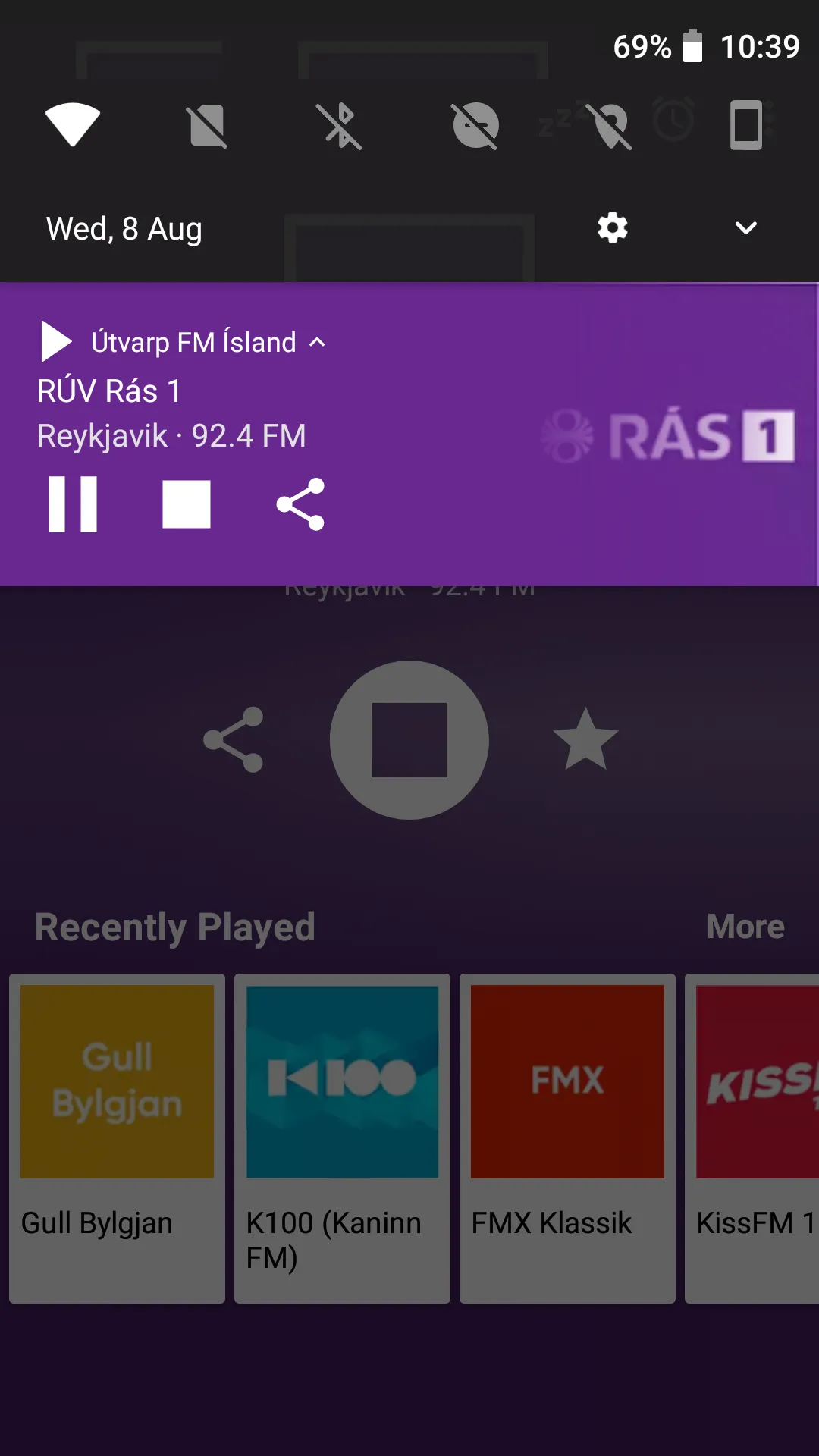 Radio FM Iceland | Indus Appstore | Screenshot