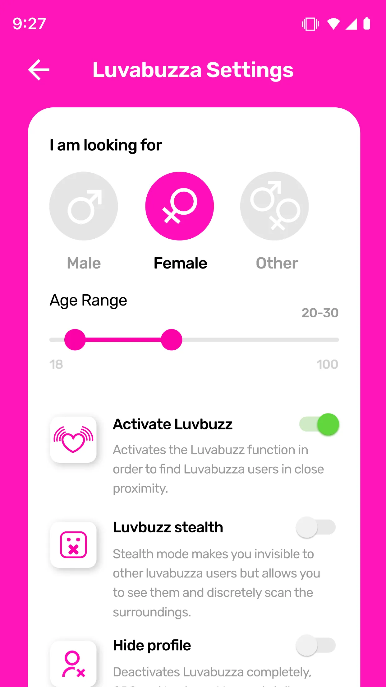 Luvabuzza | Indus Appstore | Screenshot