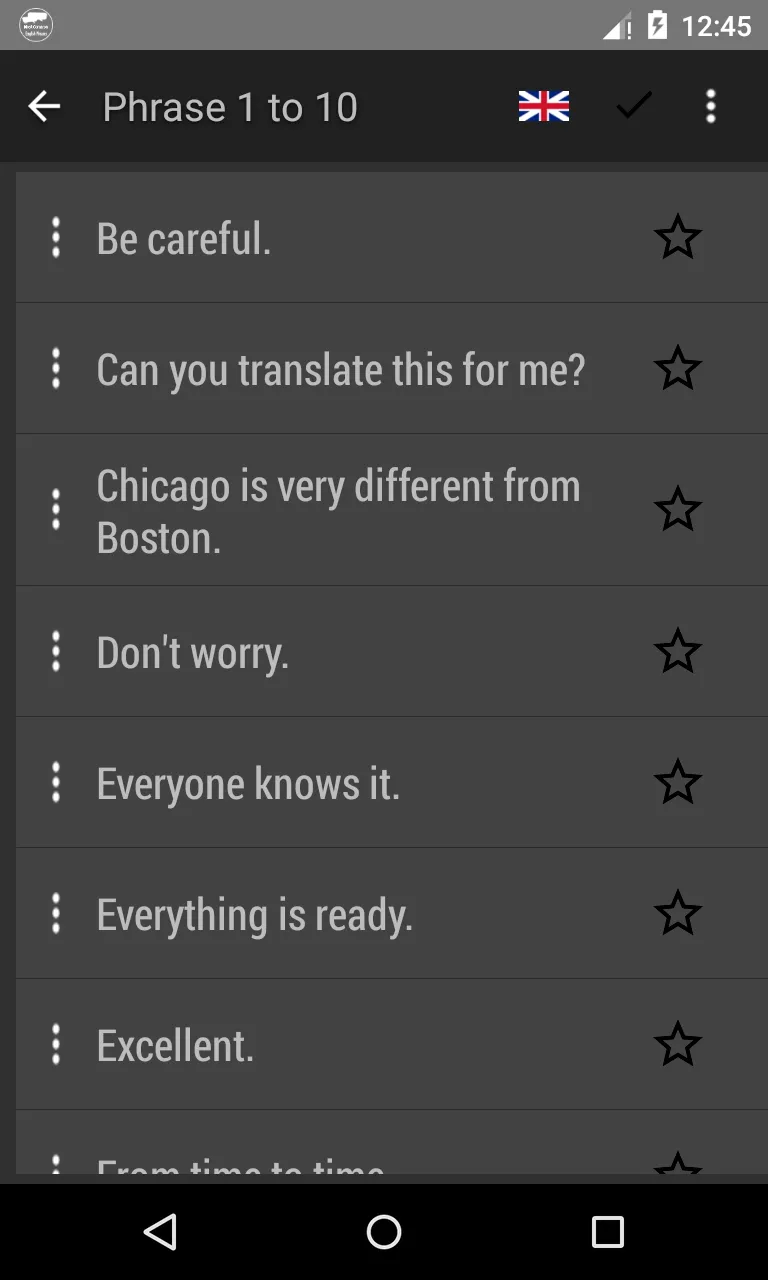 Common English Phrases | Indus Appstore | Screenshot