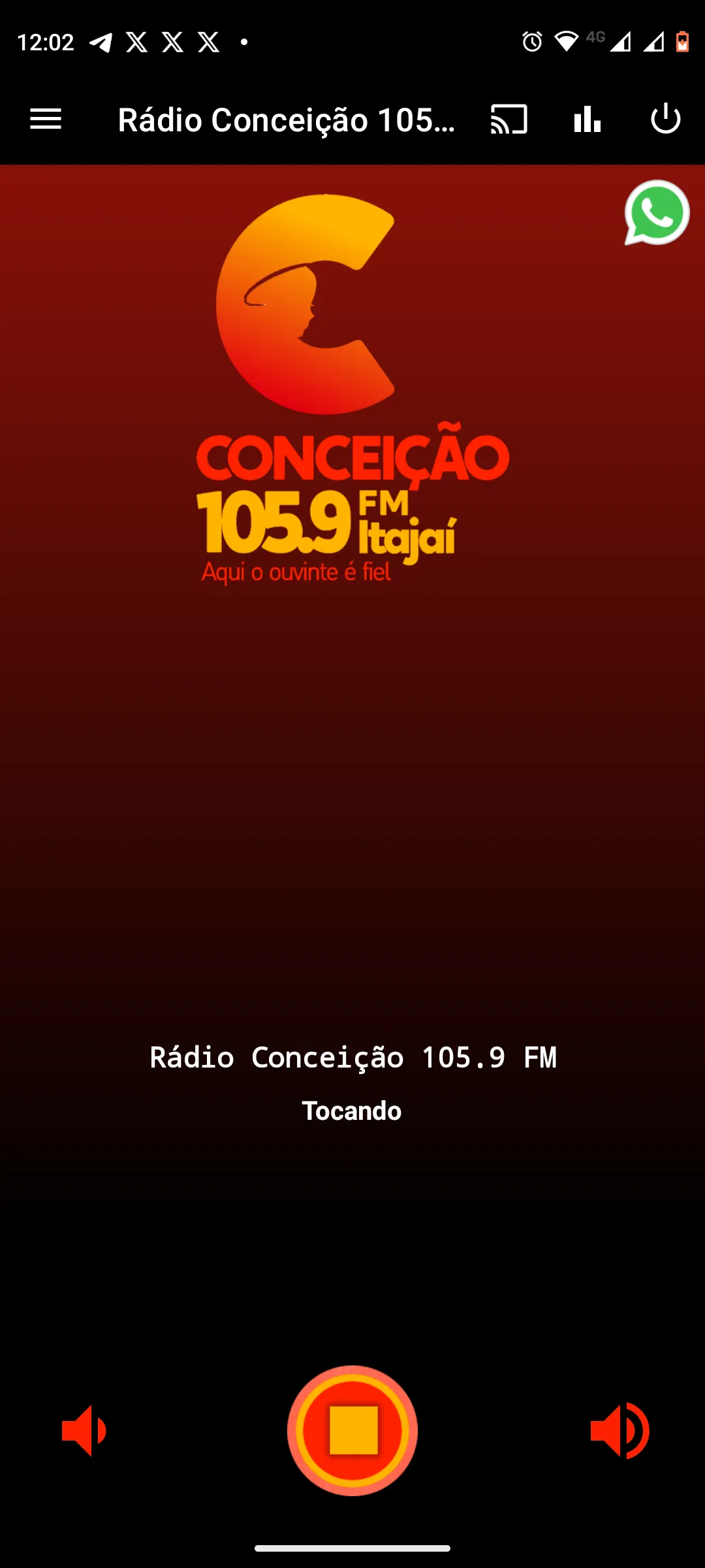 Rádio Conceição 105.9 FM | Indus Appstore | Screenshot