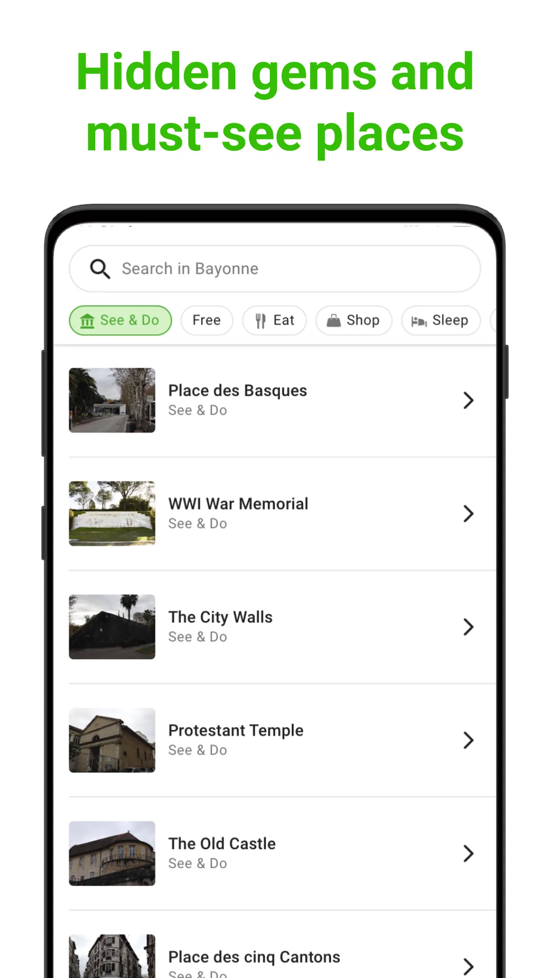 Bayonne Tour Guide:SmartGuide | Indus Appstore | Screenshot