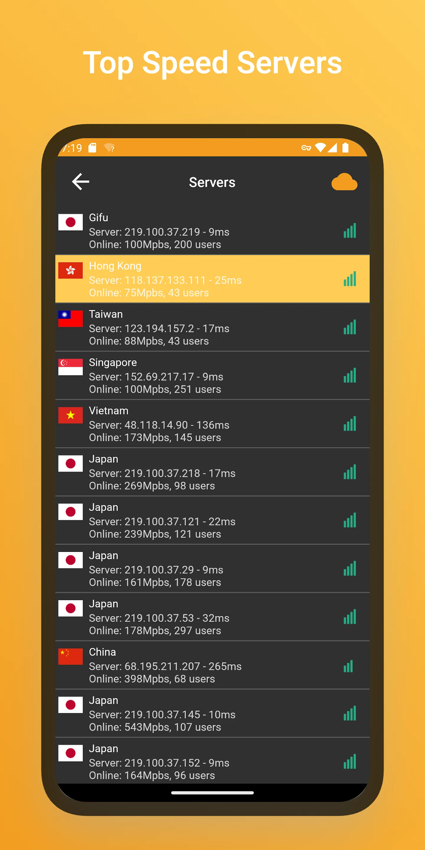 Asia VPN - Unlimited & Fast | Indus Appstore | Screenshot