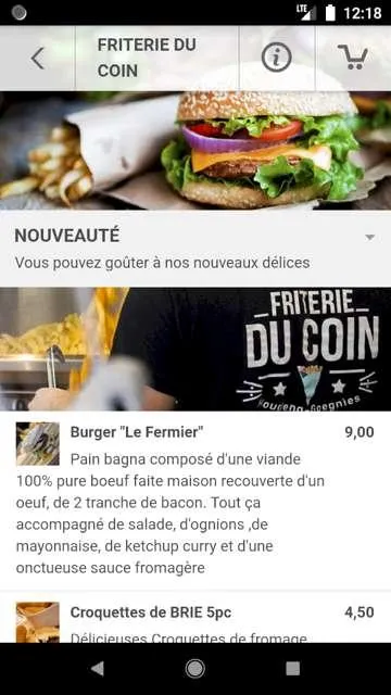 Friterie du Coin Houdeng | Indus Appstore | Screenshot