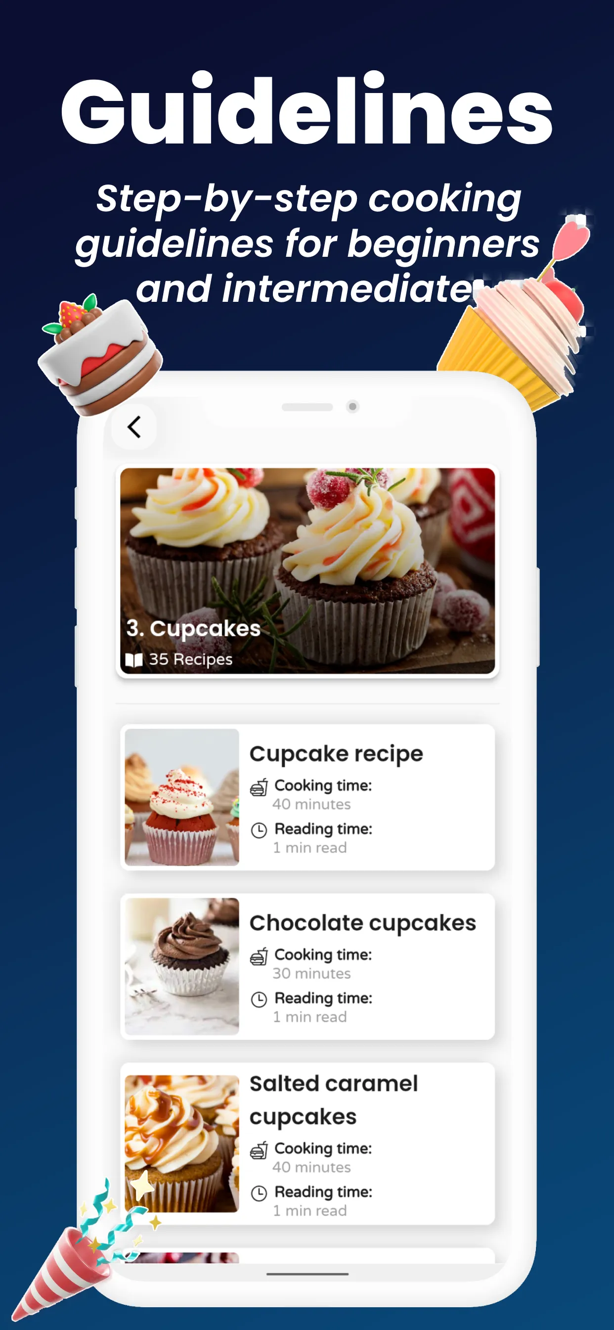 Cake Recipes [Offline] | Indus Appstore | Screenshot