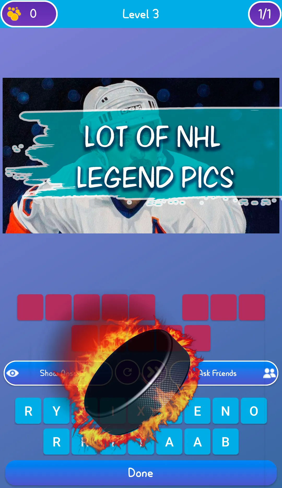 Nhl player quiz | Indus Appstore | Screenshot