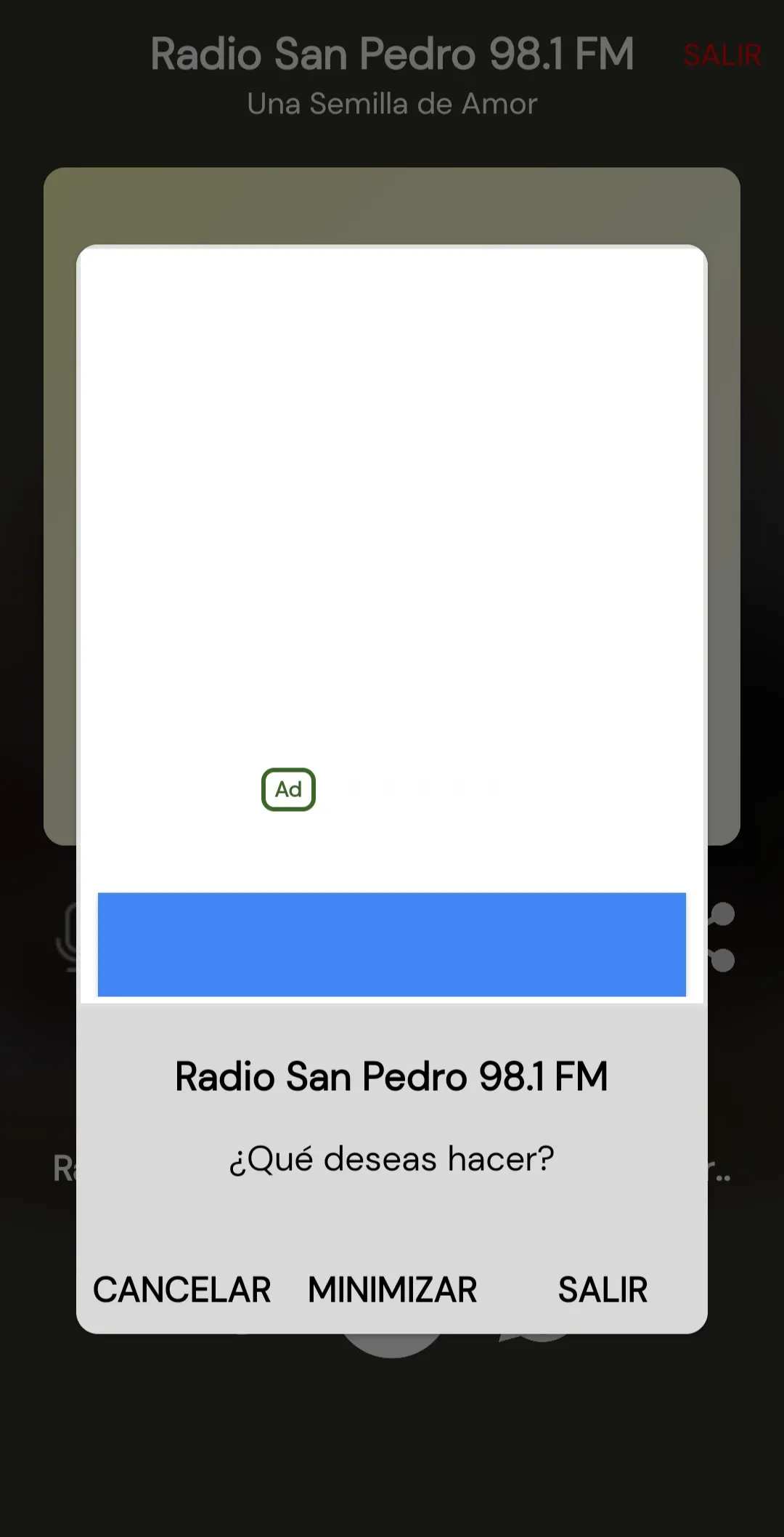 Radio San Pedro 98.1 FM | Indus Appstore | Screenshot