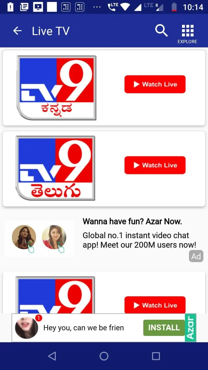 TV9  Kannada | Indus Appstore | Screenshot