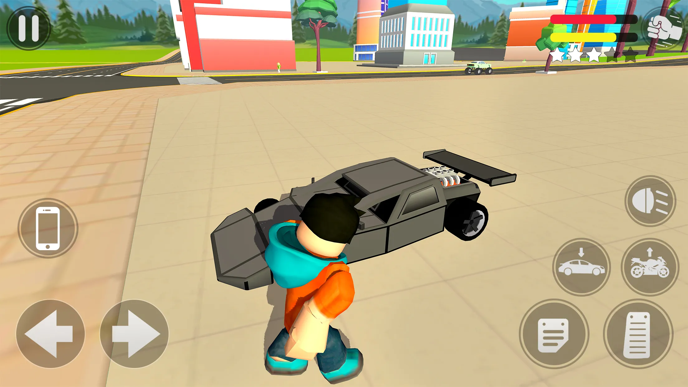 Obby Bike Driving City Parkour | Indus Appstore | Screenshot