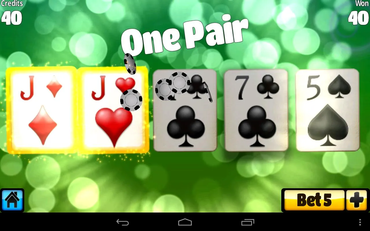 Video Poker Duel | Indus Appstore | Screenshot