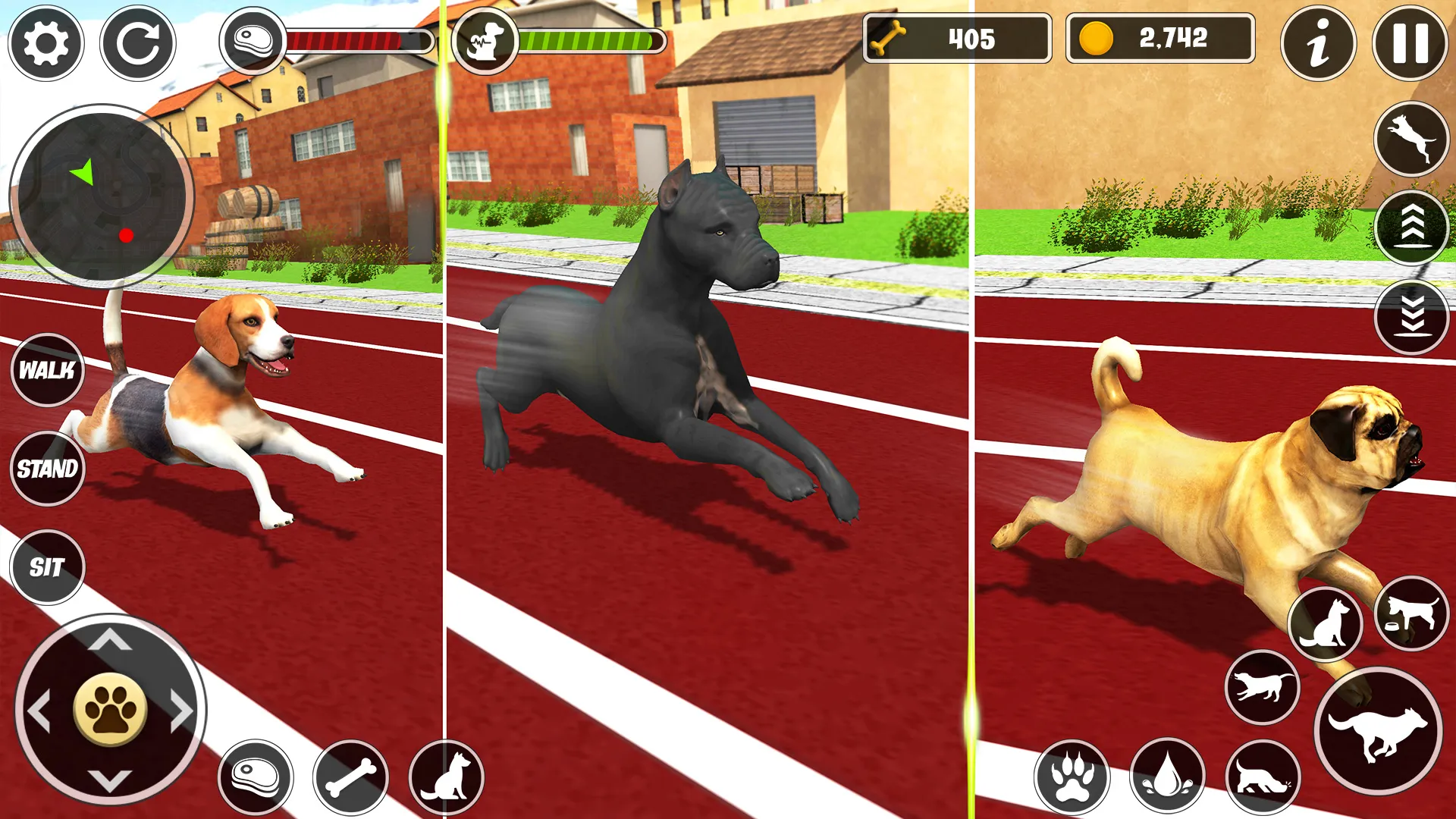 Dog Simulator Puppy Pet Game | Indus Appstore | Screenshot